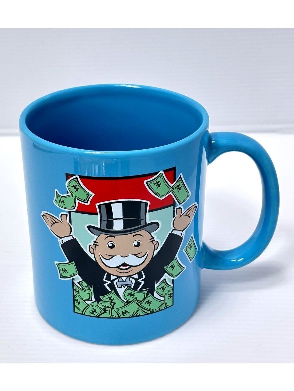 Monopoly Themed Ceramic Coffee Mug with 'Own it All!' Design - Licensed by